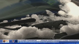 Tips to help keep your windshield clear of ice: What the experts say