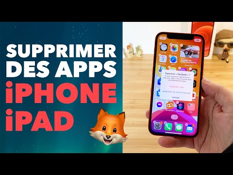 Supprimer et organiser vos apps sur iPhone • Bibliothèque d&rsquo;apps iOS 14