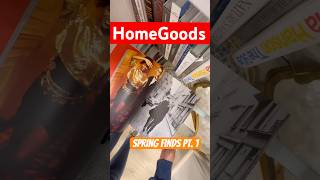 HomeGoods Luxe Decor Saves 👀 Day 1 of Spring Shopping. Small Home Decor Pt. 1 #homegoods #shopping