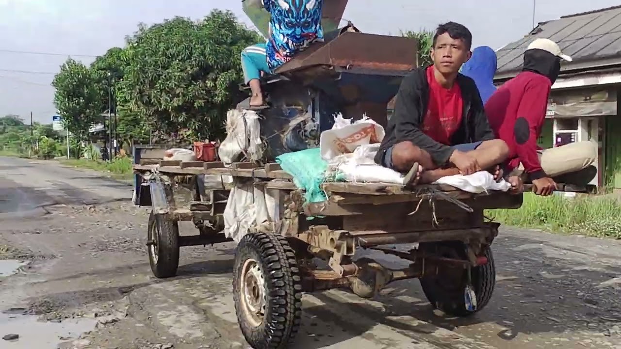 Menuju bos eko senada bersama giling jagung bejo group. 