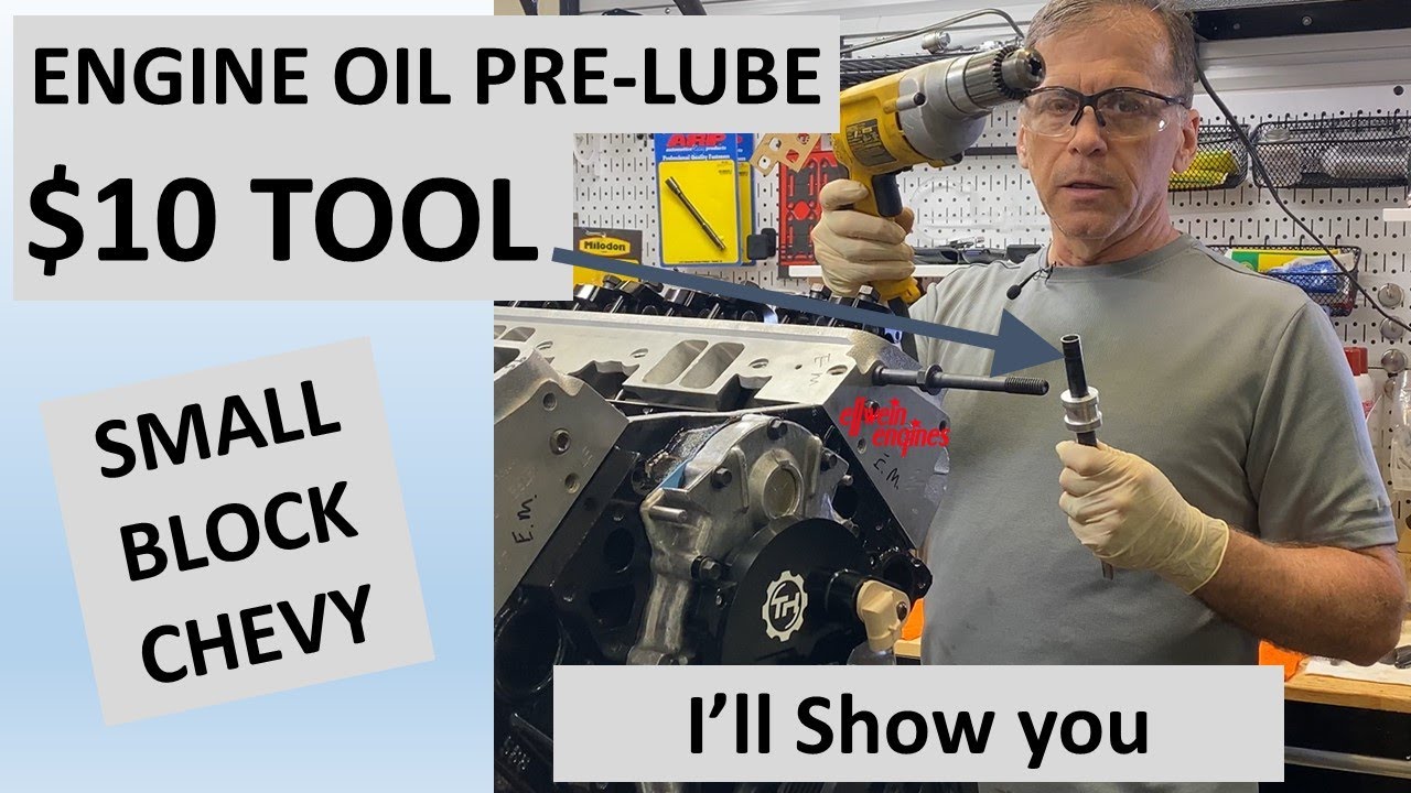 LT1 Small Block Chevy Oil PreLube How To 4K YouTube