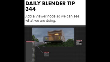 Daily Blender Tip 344 - Compositing the Mist pass (Blender 2.8)