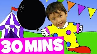 The Balloon Song and More | 30mins Kids Songs Collection