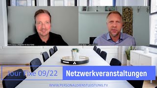 Netzwerkveranstaltungen | Daniel Müller Liebe Zeitarbeit | PERSONALDIENSTLEISTUNG.TV Patrick Greiner
