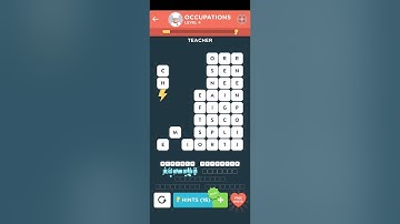Wordbrain 2 Word Almighty Occupations Level 4 | Wordbrain 2 Occupations Level 4