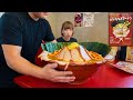【大食い】このデカ盛りラーメン3000円…⁉️超本格家系ラーメンのチャレンジメニューがコスパ崩壊してました【海老原まよい】