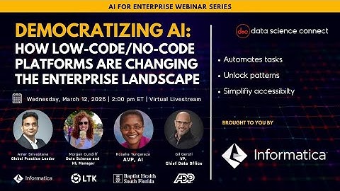 Democratizing AI: How Low-Code/No-Code Platforms are Changing the Enterprise Landscape