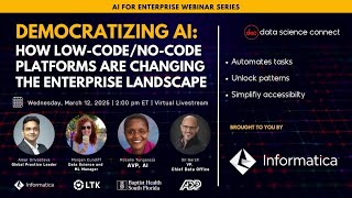 Democratizing AI: How Low-Code/No-Code Platforms are Changing the Enterprise Landscape