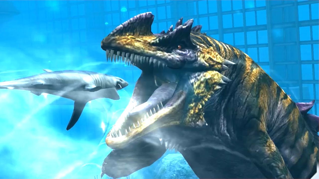 プラテカルプスかっこいい さすがモササウルス科 Jurassic World The Game Youtube