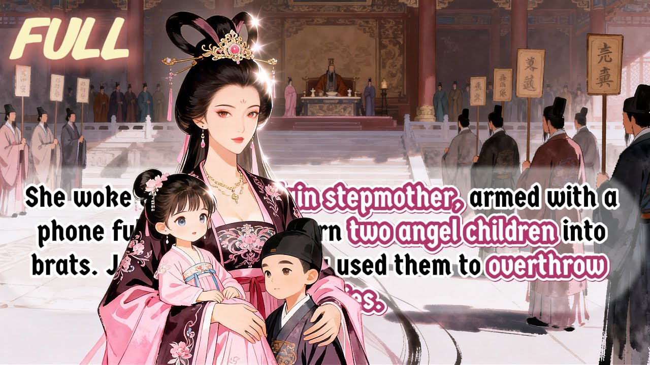 She woke up as the villain stepmother, armed with a phone full of games to turn two angel children