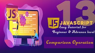 JavaScript Tutorial in Hindi / Urdu part 13 JavaScript Comparison Operator