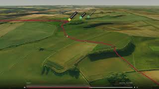 Binbrook, North Lincolnshire - 3D fly-through