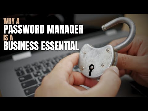 Why a password manager is a business essential