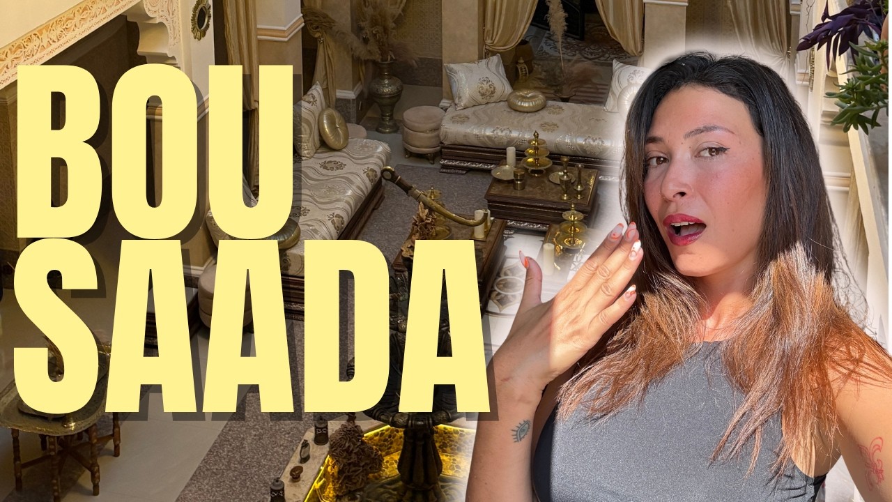 ALGÉRIE : PLUS BELLE MAISON QUE J'AI VU ! BOU SAADA, BISKRA