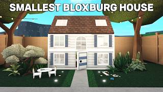 BUILDING THE SMALLEST BLOXBURG HOUSE