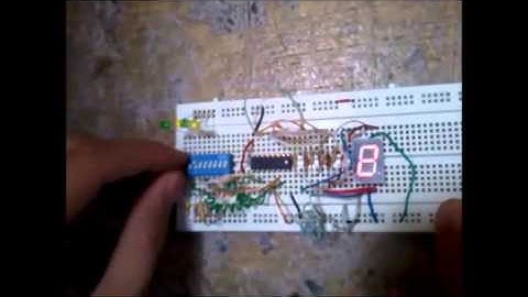 SSD Decoder 4Bit to Hexadecimal