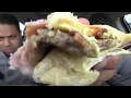 Eating Jack In The Box Meat Lovers Breakfast Burrito @hodgetwins