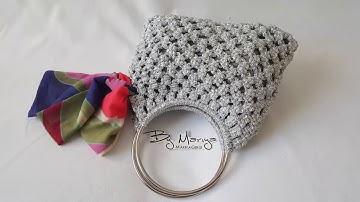 DIY MACRAME BAG Part 2/2 #macramebag #macromecanta #diy #crochet #bag