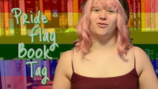 PRIDE FLAG BOOK TAG