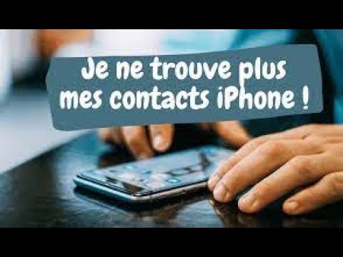 Vidéo: Pourquoi les numéros de téléphone enregistrés sont perdus dans l'iphone ?