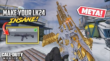 The LK24 BEST "META" Gunsmith/Loadout Class Setup | Fast ADS + No RECOIL High Accuracy | S2 CODM