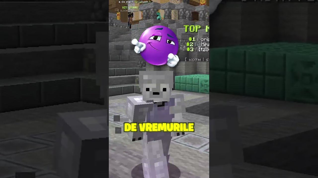 Joaca-te ca in zilele bune #minecraft #romania #ratonii