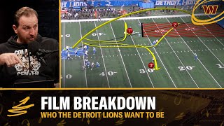 Who Dan Campbell Wants Jared Goff and the Lions to BE | Film Breakdown | Washington Commanders | NFL