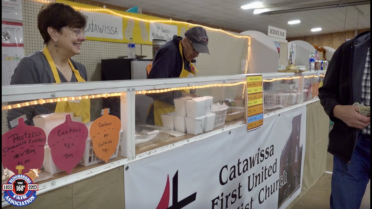 Catawissa UMC Peanut Stand at the 2023 Bloomsburg Fair YouTube