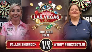 Fallon Sherrock vs Wendy Reinstadtler | WDF Gold Final | Las Vegas Open