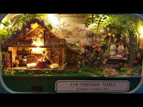 [DIY Dream Box Miniature] Country House (틴케이스 미니어처 - 컨츄리 하우스, 전원일기)