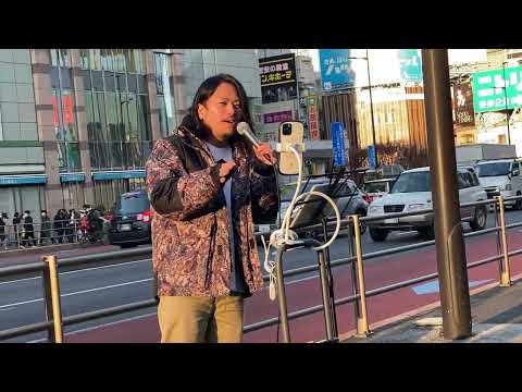 『W/X/Y』Tani Yuuki/cover 大月そら 新宿路上ライブ 2022.12.10
