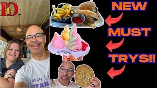 Disney Springs Food Tour: NEW Sandwich, Dole Whip Flight & Dubai Cookie Review!