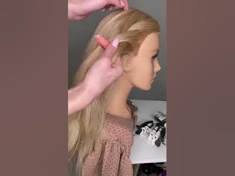 Жгут из волос.Косы.Плетение.Простые прически - YouTube