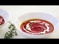 Gingery Beet Soup- Healthy Appetite with Shira Bocar