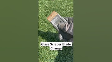 Glass Scraper Razor Change | Favorite Tool Blade Swap | #diy #glass #home #realestate