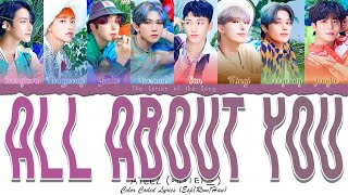 ATEEZ (에이티즈) - ALL ABOUT YOU (Color Coded Lyrics Esp/Rom/Han/가사)