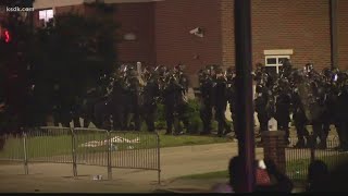 2 officers injured, 6 arrests made after Sunday night protests in Ferguson