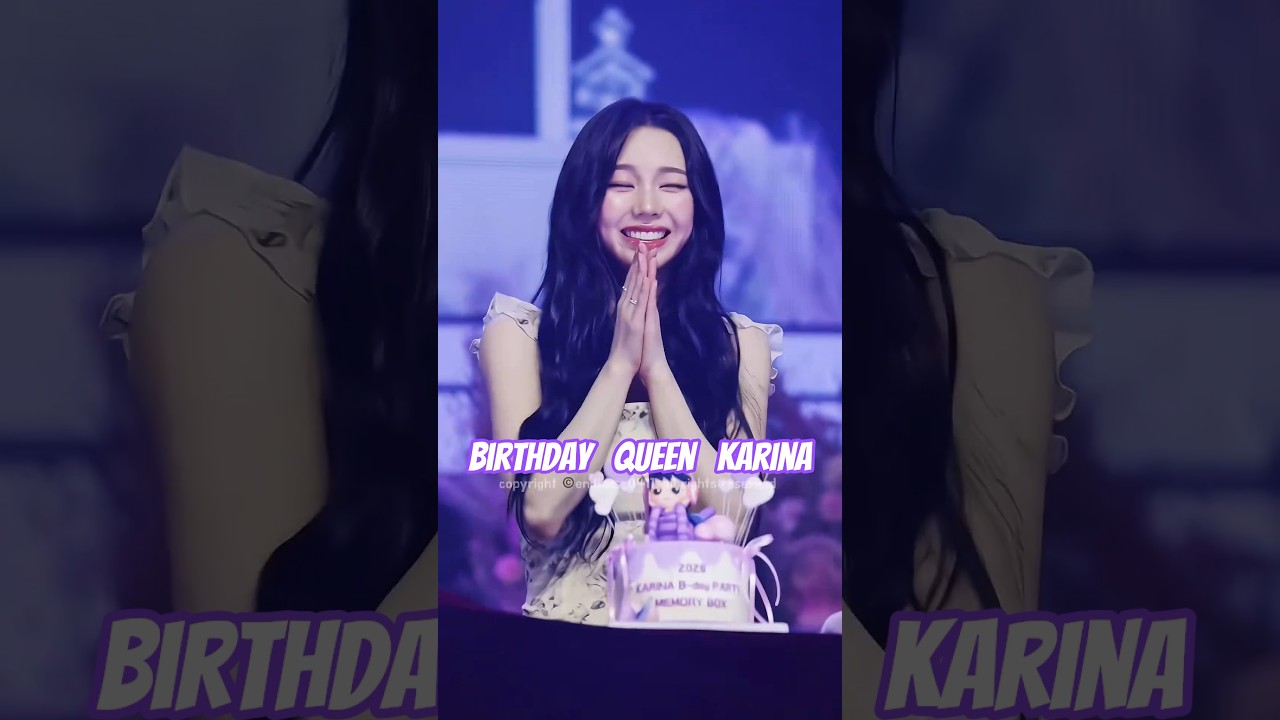 Happy Birthday Karina 2026 B-Day Party #karina #카리나 #カリナ