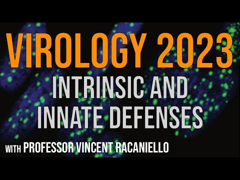 Virology Lectures 2023 #13: Intrinsic and innate defenses