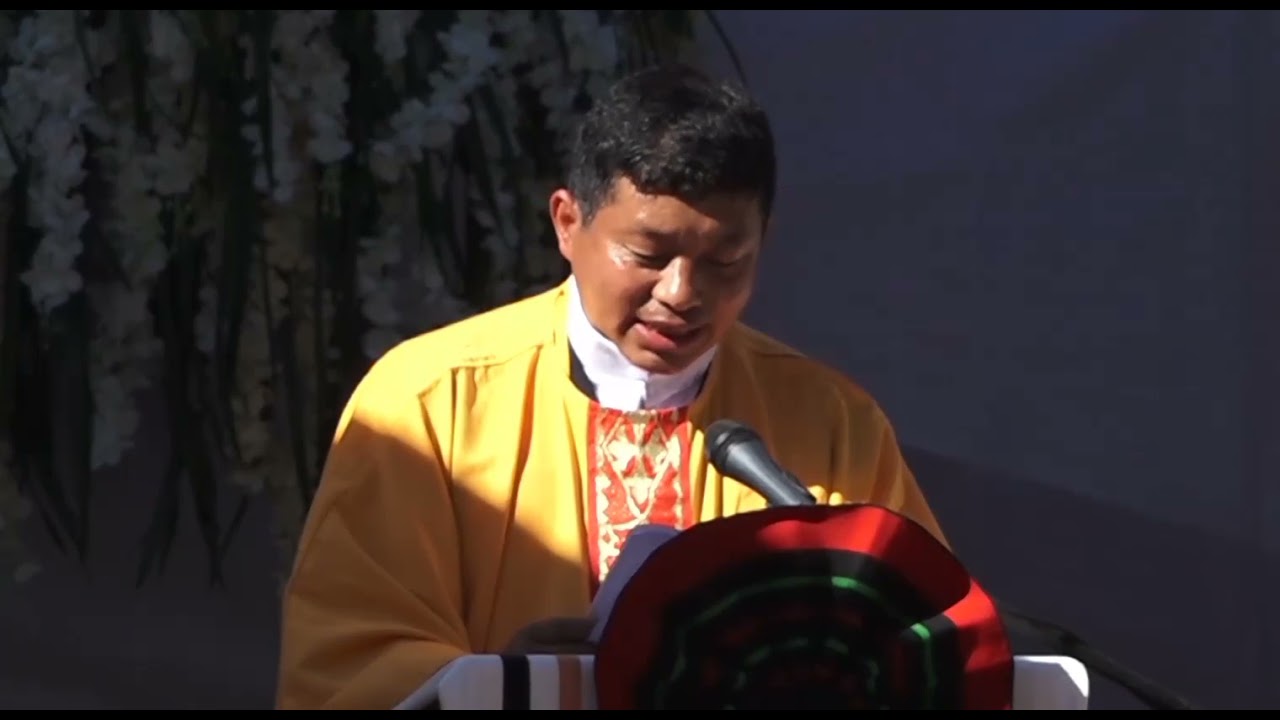Priestly Ordination of Deacon Megoriekho Thomas Punyii  Khonoma  Nagaland India .
