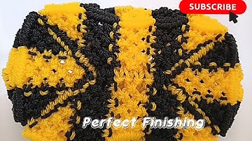 Take a look at HOW I END MY Macrame BAGS