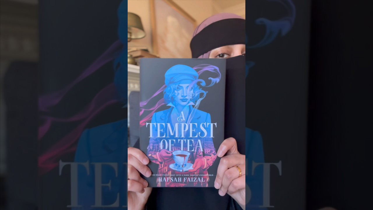 We asked Hafsah Faizal some revealing questions about her latest book A Tempest of Tea ☕️