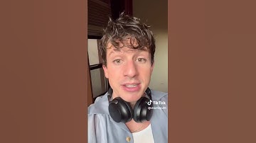 “Your phone’s mic is way better than any other mic” Charlie Puth via TikTok | September 23, 2023