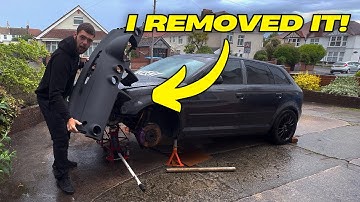 I REMOVED THE DASHBOARD FROM MY AUDI A3 8P