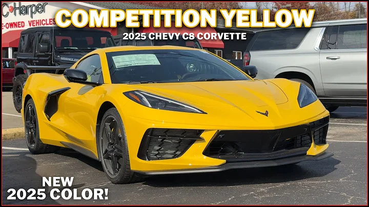 First Look: Competition Yellow on 2025 C8 Corvette