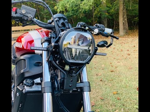 Yamaha XSR700--Brogue Motorcyles LED install -