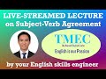 Subject-Verb Agreement LIVE Lecture