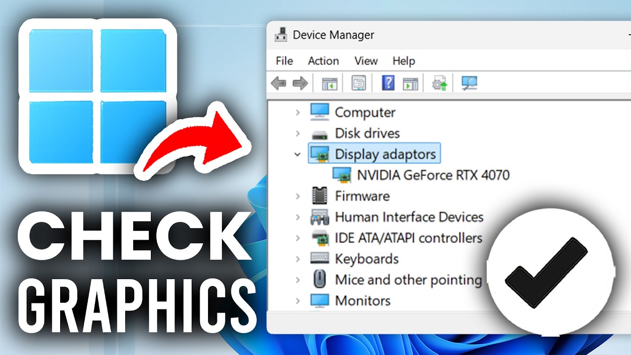 How To Check Which Graphics Card Is In Computer - Windows 11/10 - YouTube