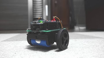 Micro Self Balancing Robot with stepping motors