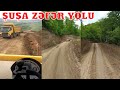 Şuşa şəhərinə gedən Zəfər yolunun yeni video görüntüləri